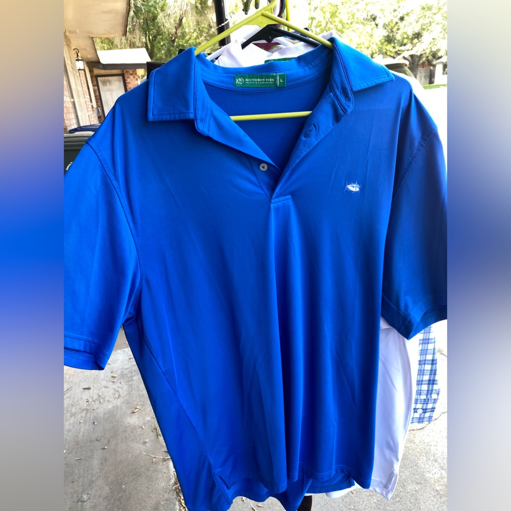 Men’s Blue collared shirt